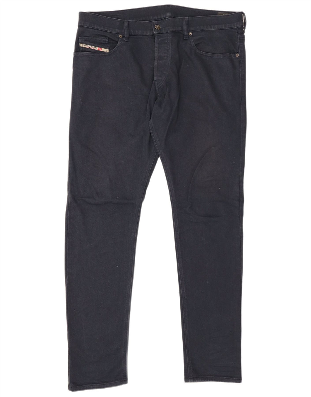 DIESEL Vaqueros Slim Hombre W36 L32 Azul Marino Algodón