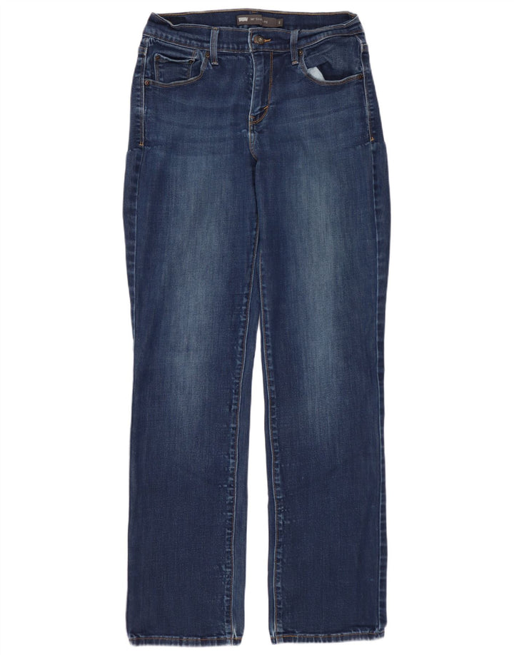 LEVI'S Jeans rectos 505 para mujer US 6 Medium W28 L31 Azul