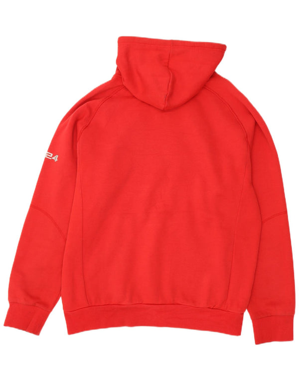 Umbro Jersey con capucha gráfica para hombre 2XL Algodón rojo