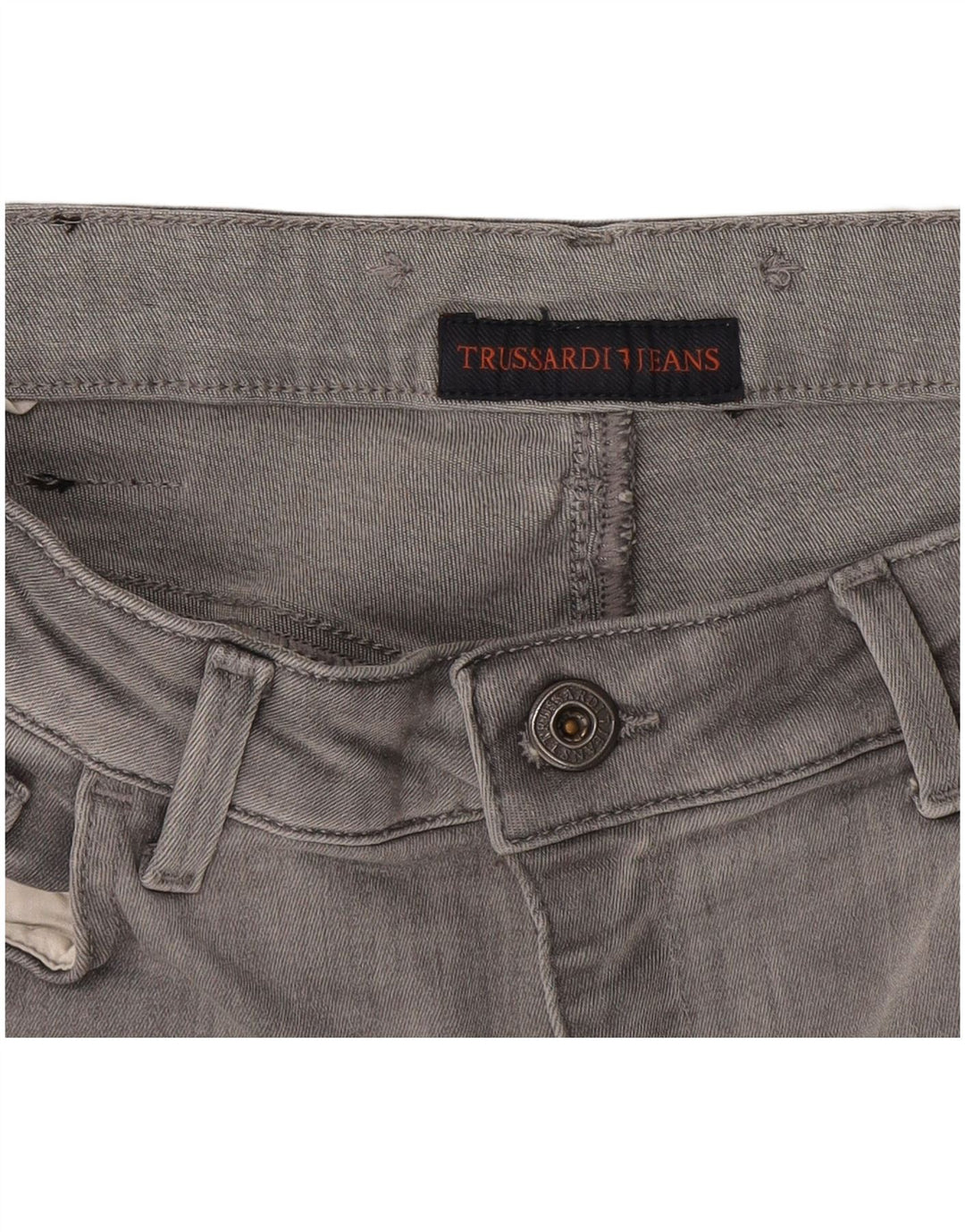 Vaqueros Pitillo Mujer Trussardi W28 L31 Gris