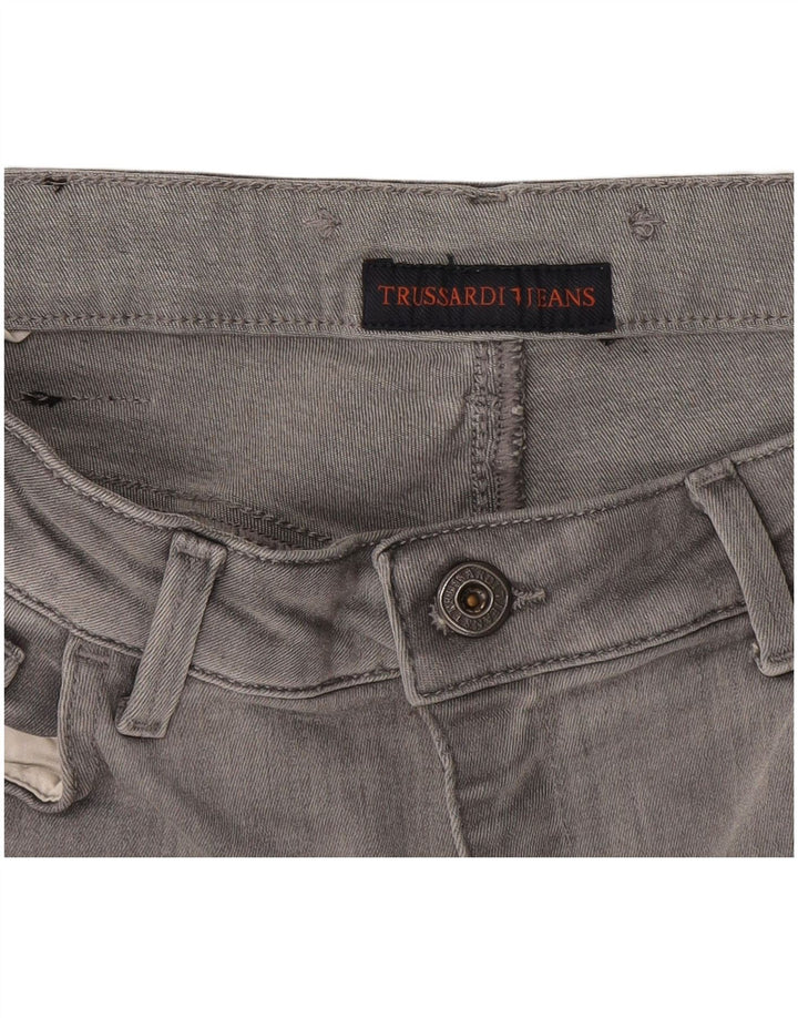 Vaqueros Pitillo Mujer Trussardi W28 L31 Gris