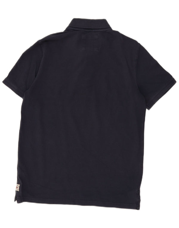 Polo para hombre Fat Face Large Azul marino Algodón
