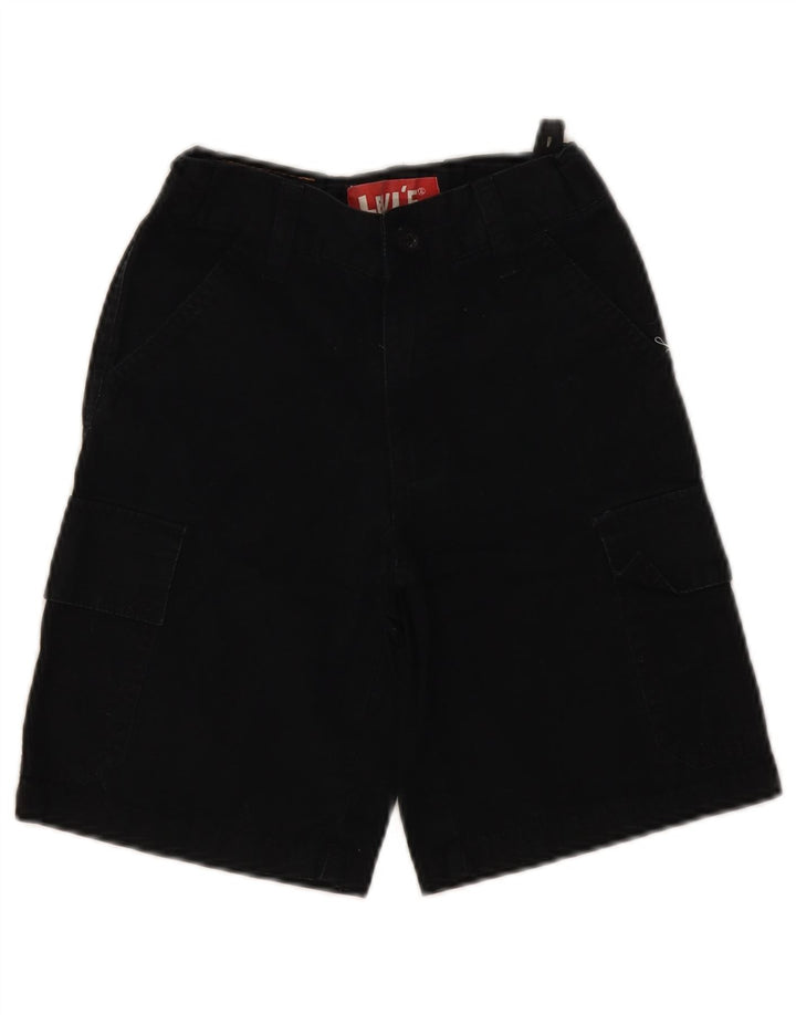 Levi's Shorts cargo para niños 7-8 años W24 L8 Algodón negro