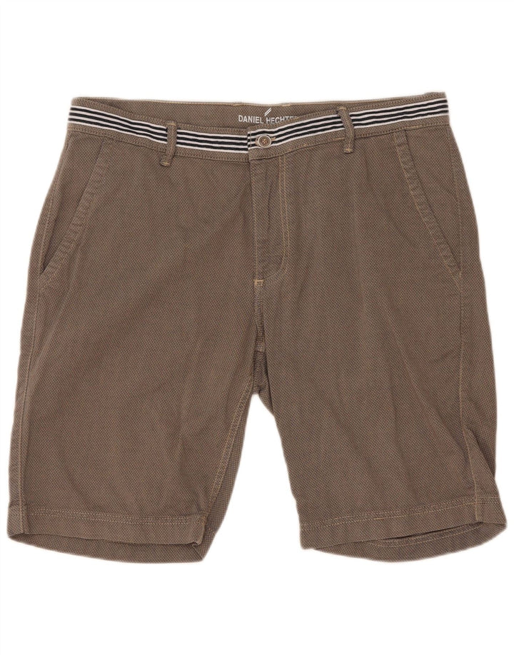 Daniel Hechter Pantalones cortos chinos para hombre W35 Algodón gris grande