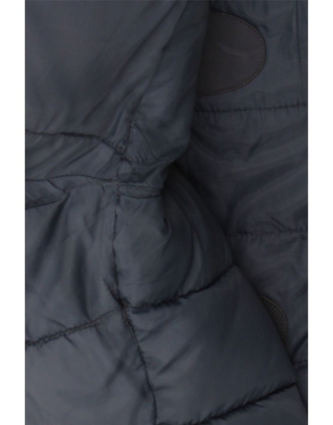 Superdry Chaqueta Acolchada Con Capucha Para Mujer UK 44 Grande Poliéster Azul Marino