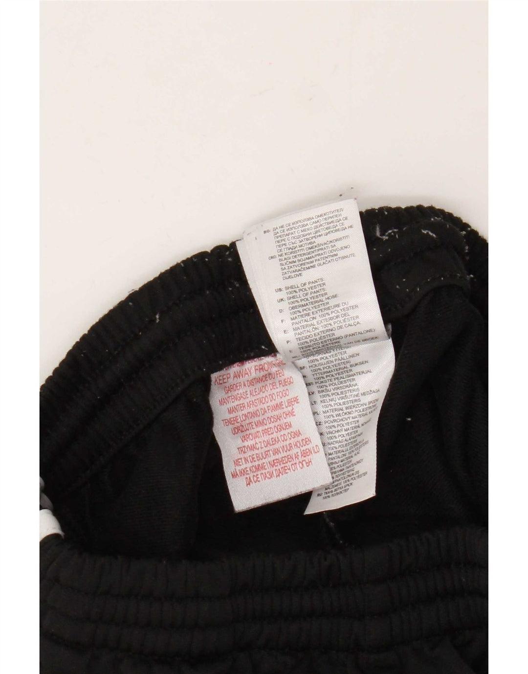 Adidas Pantalón Chándal Niño 9-10 Años Negro Poliéster