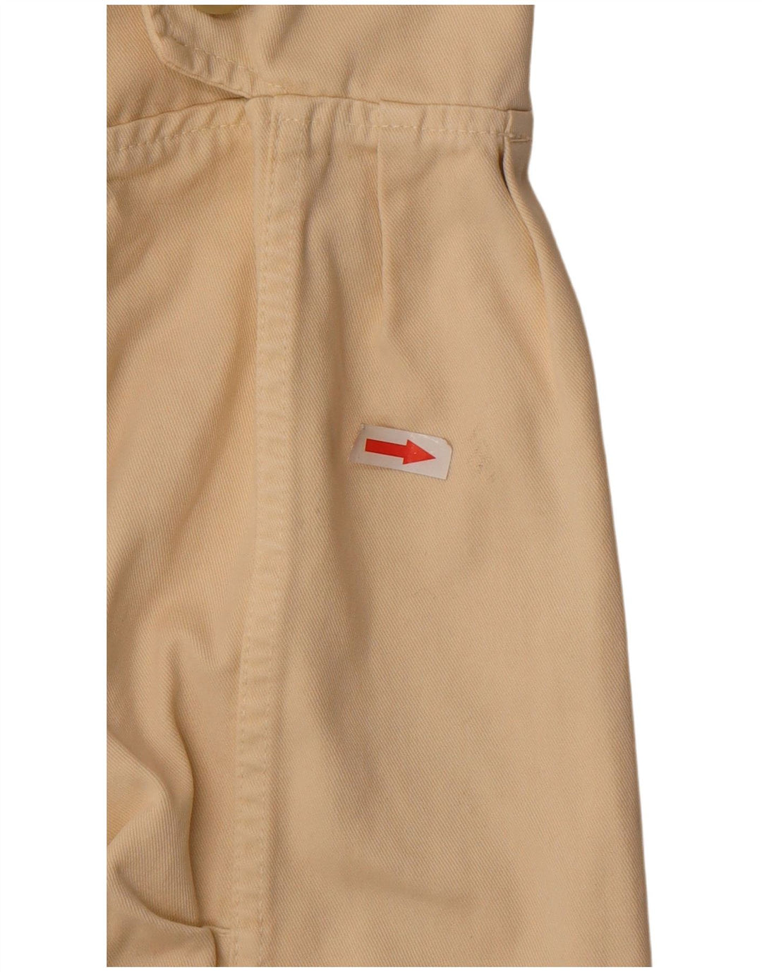 VINTAGE Chaqueta militar utilitaria para hombre Reino Unido 36 Algodón beige pequeño