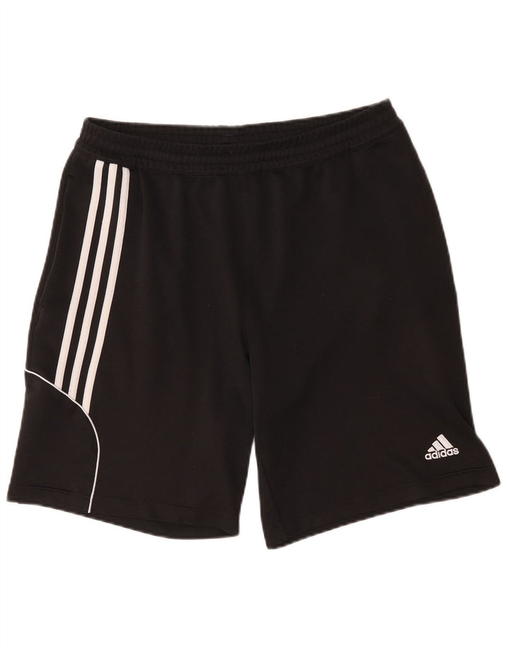 Adidas Mens Climalite Sport Shorts Grande Negro Poliéster