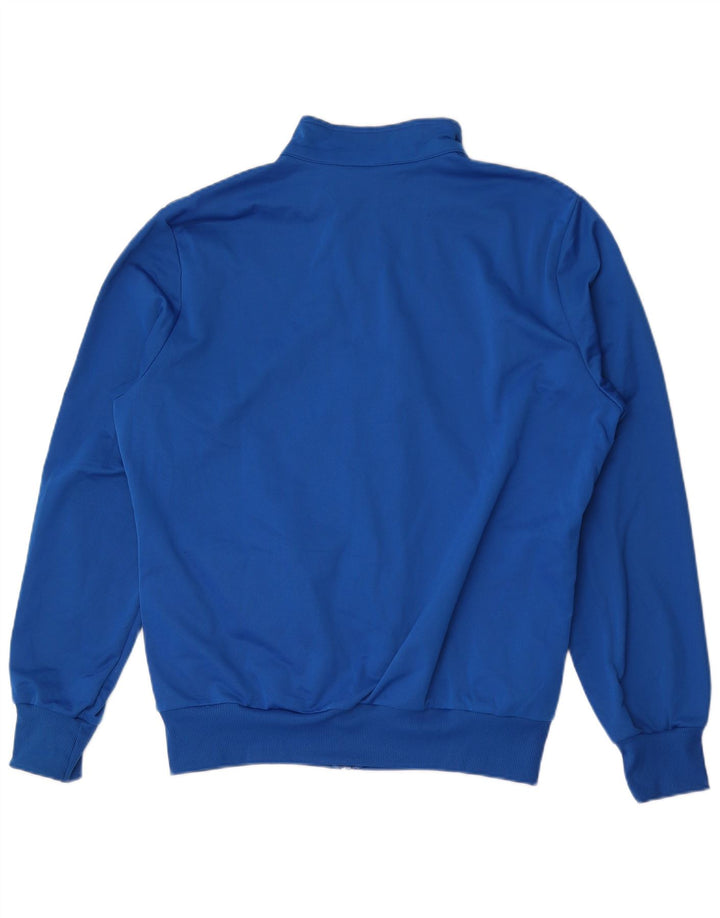 Errea Hombre Chándal Top Chaqueta XL Azul Colorblock Poliéster