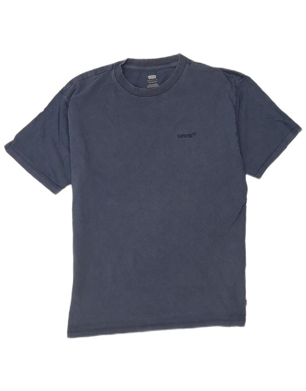 Levi's Hombre Vintage Fit Camiseta Top Azul Marino Mediano