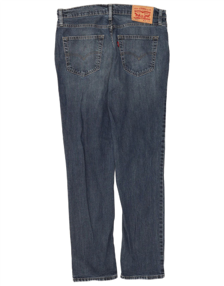 Levi's Hombre 511 Slim Jeans W34 L32 Algodón Azul