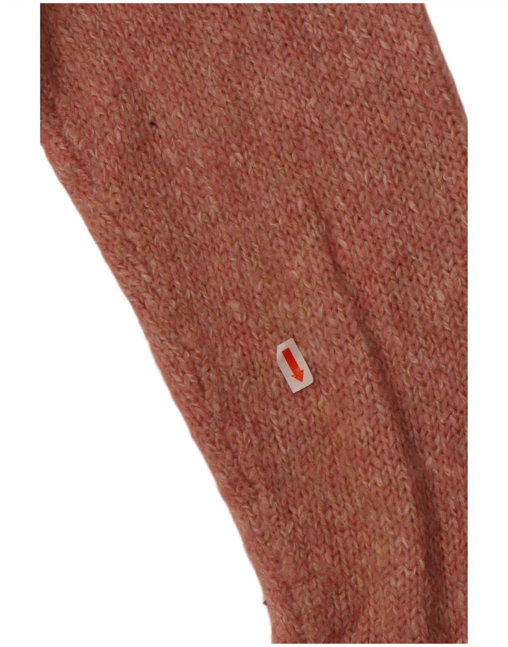 L.L.Bean Suéter tipo cárdigan para mujer Reino Unido 46 Grande Acrílico rosa