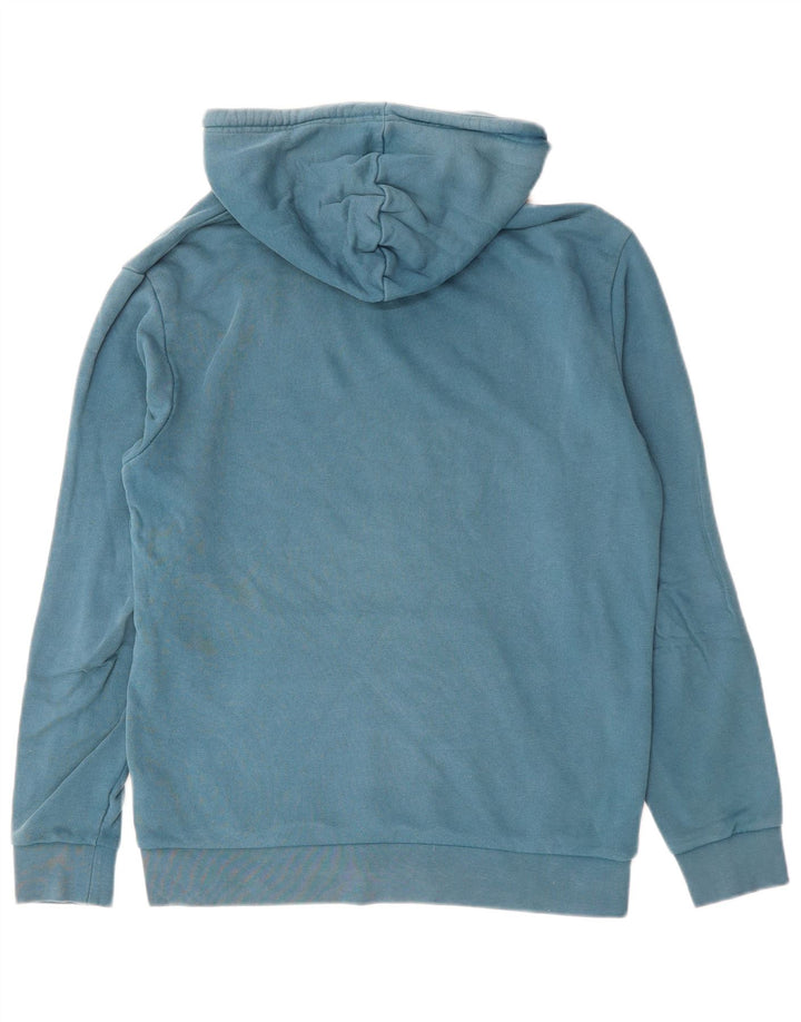 Adidas Hombre Sudadera Con Capucha Jumper Small Azul Algodón