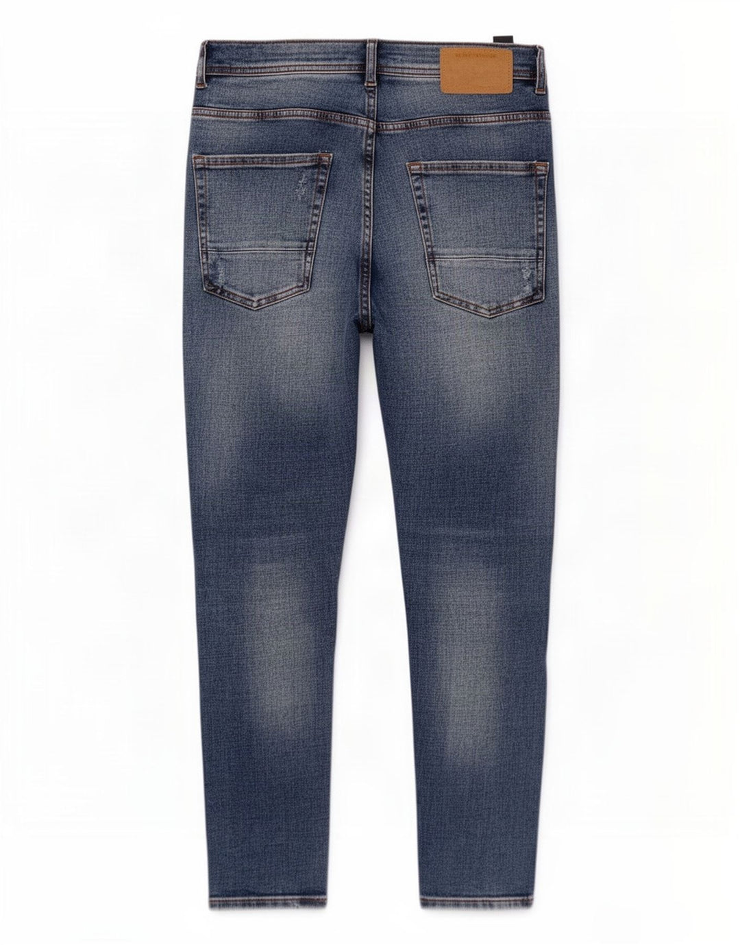 Zara Jeans ajustados desgastados para hombre EU 40 Medium W31 L26 Algodón azul