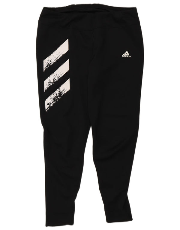 Adidas Mujer Aeroready Leggings Reino Unido 40/40 Grande Negro