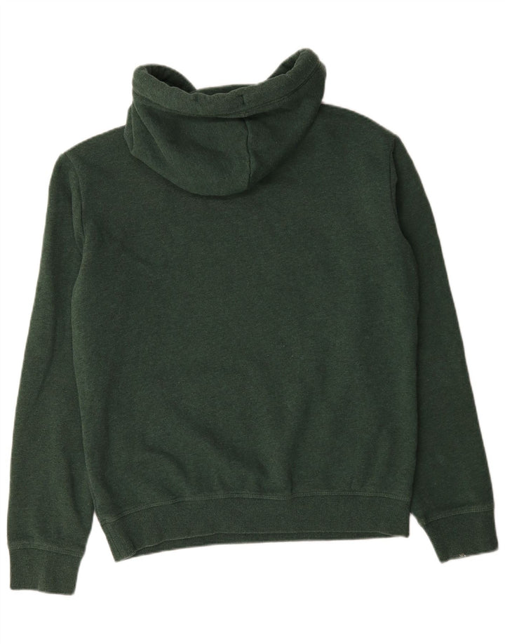 Superdry Jersey con capucha para hombre, talla grande, algodón verde