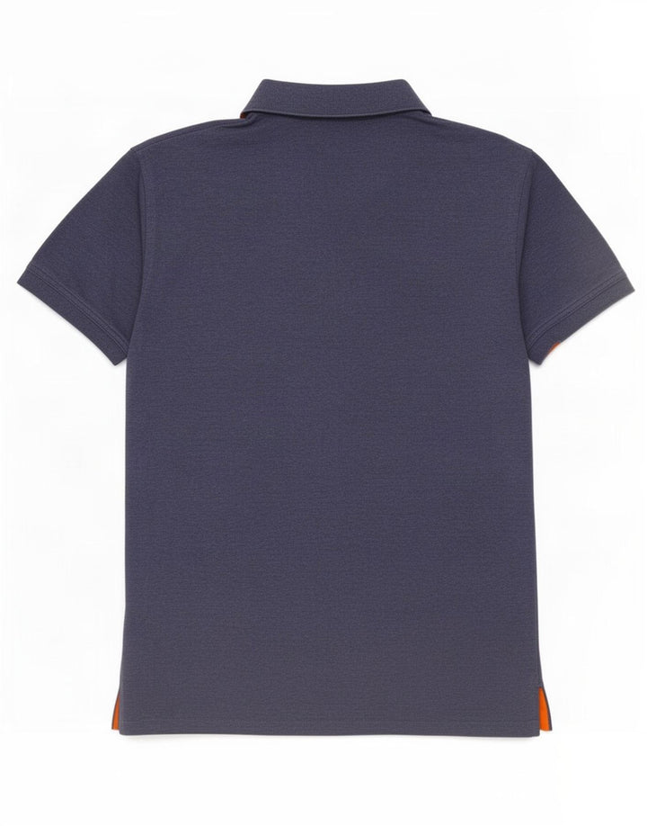 Gant Polo Hombre Azul Medio Algodón