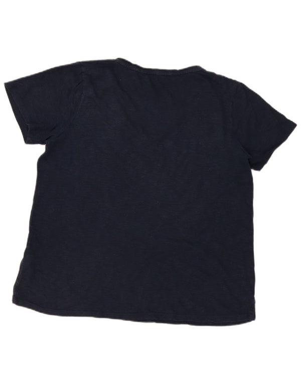 Sudadera con capucha para mujer Fat Face UK 46 Large Azul marino Algodón