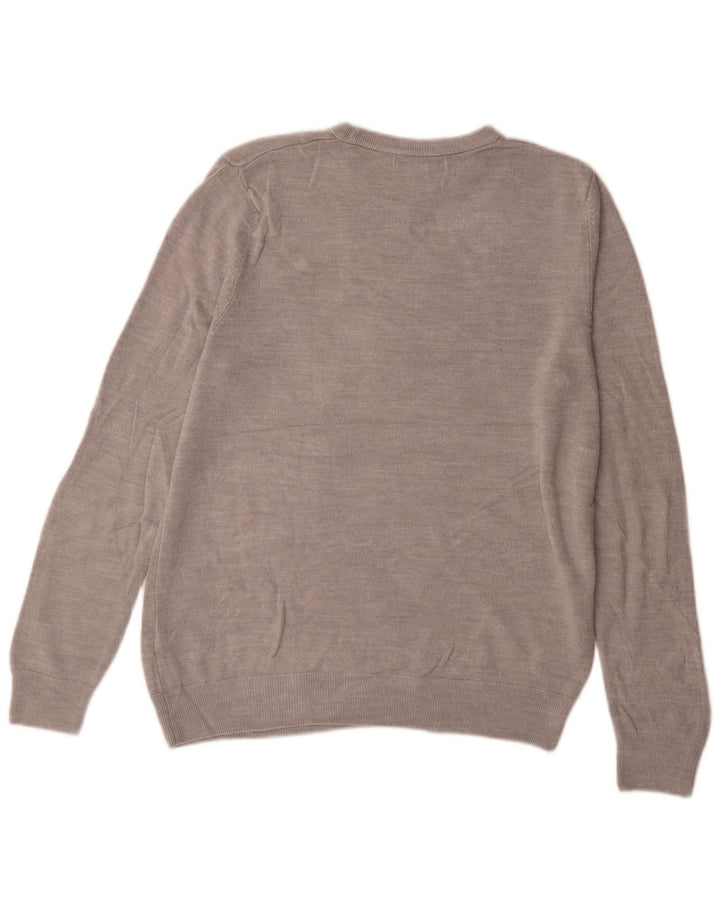 Marks & Spencer Suéter De Cuello Redondo Para Hombre Acrílico Gris Medio