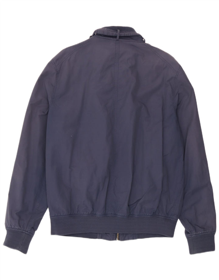 Schott Chaqueta Bomber para Hombre UK 44 2XL Algodón Azul Marino