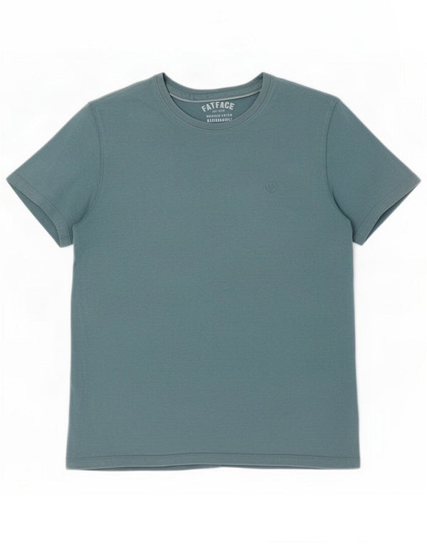 Fat Face Mens T-Shirt Top Large Blue Cotton