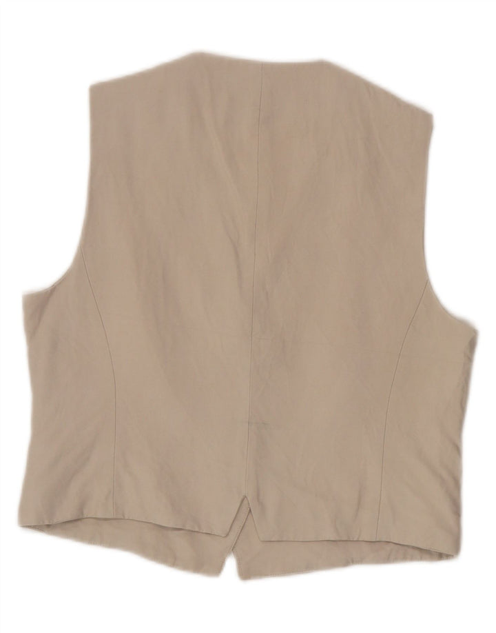 Zara Mujer Chaleco UK 44 Grande Beige