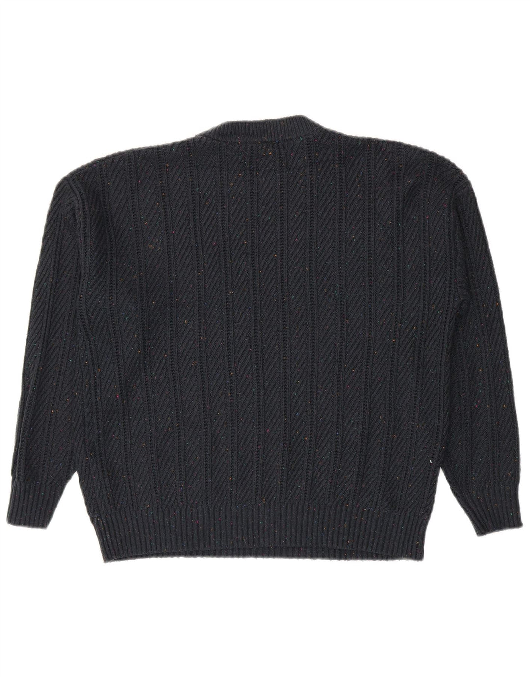 Marks & Spencer - Jersey de cuello redondo para hombre, talla grande, color azul marino