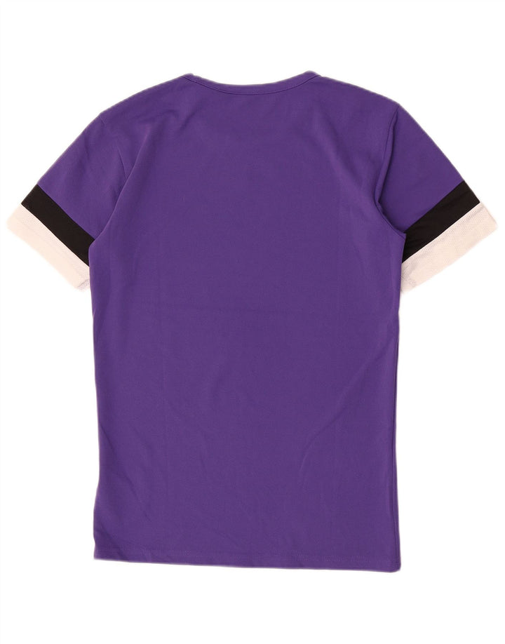 Puma Hombre Camiseta Top Small Púrpura Colorblock Poliéster