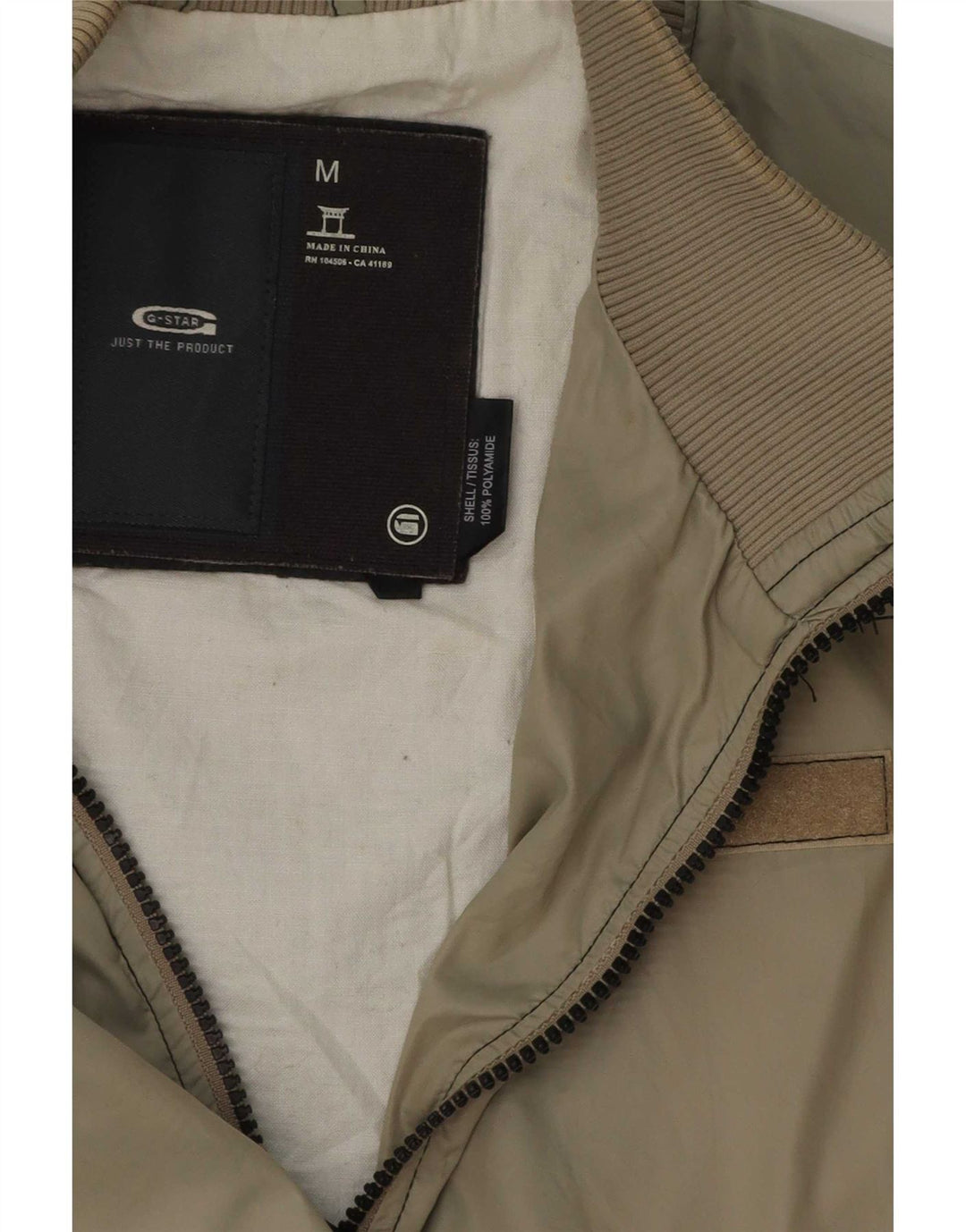 G-Star Mujer Graphic Utility Jacket UK 38 Medio Beige Poliamida
