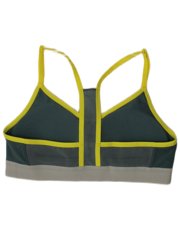 Adidas Mujer Acolchado Deporte Bra Top Pequeño Verde Deportes