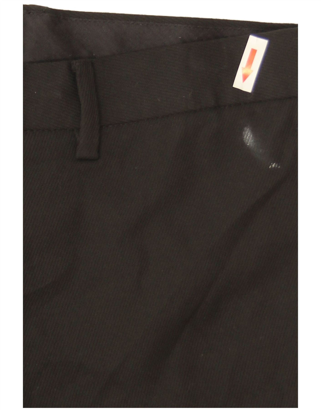 Pantalones chinos rectos para mujer Marks & Spencer W32 L31 Poliéster negro