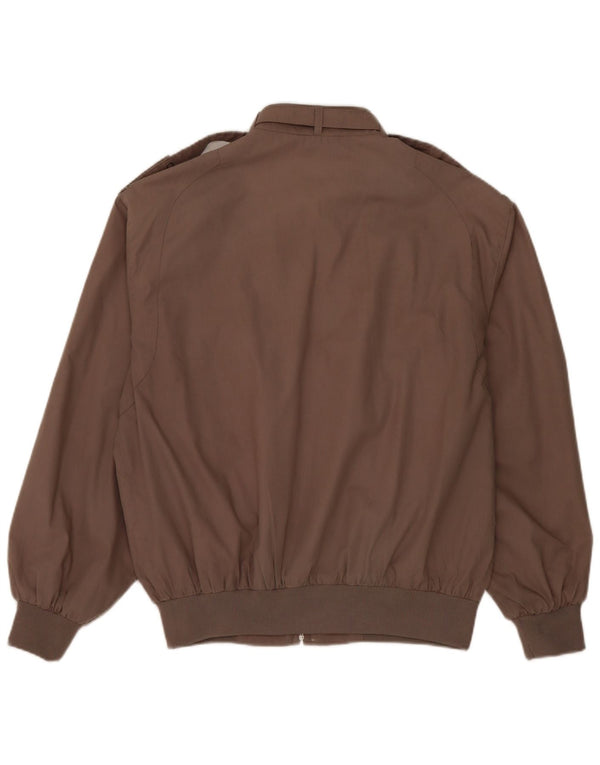 Members Only Chaqueta bomber militar para hombre UK 36 Small Grey