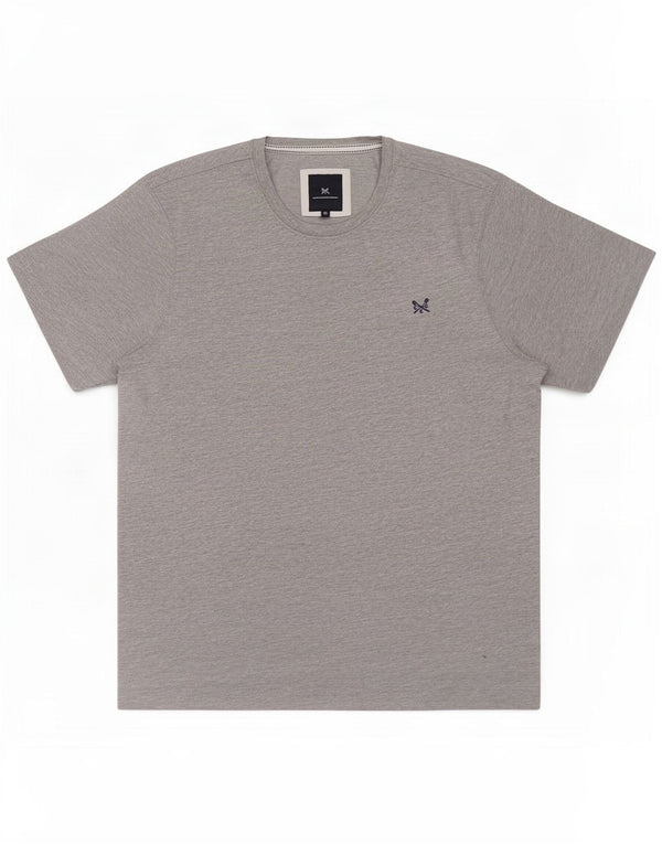 Crew Clothing Camiseta para hombre Top XL Gris Algodón