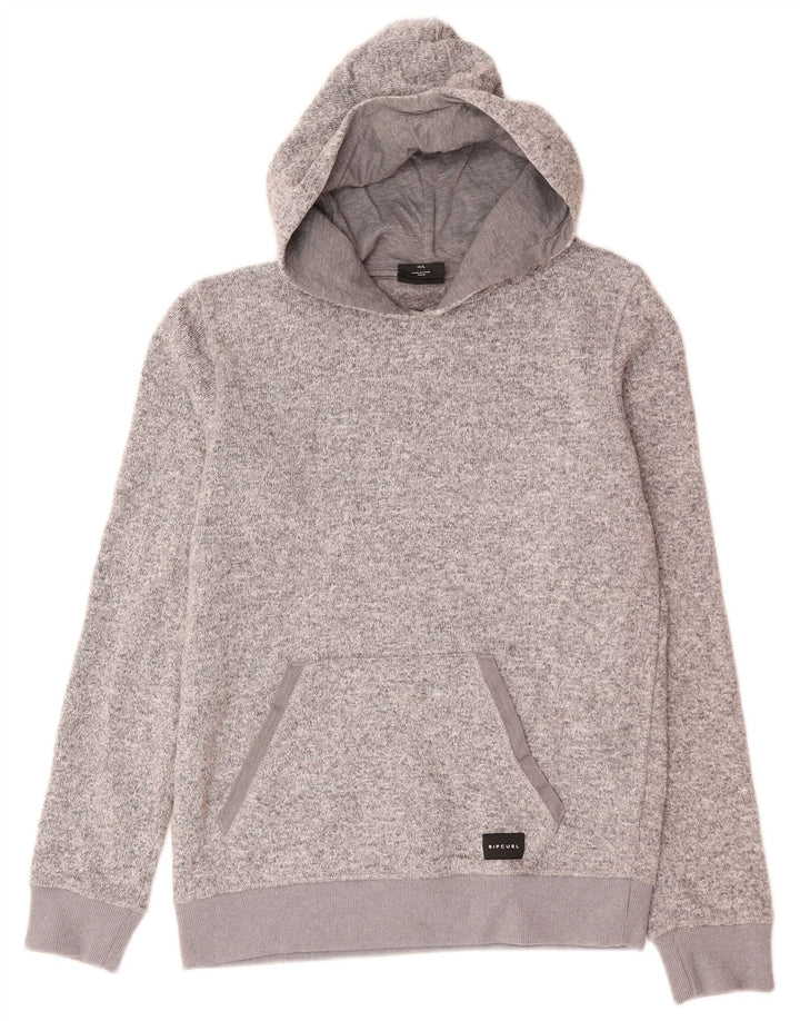 Rip Curl - Jersey con capucha para mujer, talla 40, color gris grande