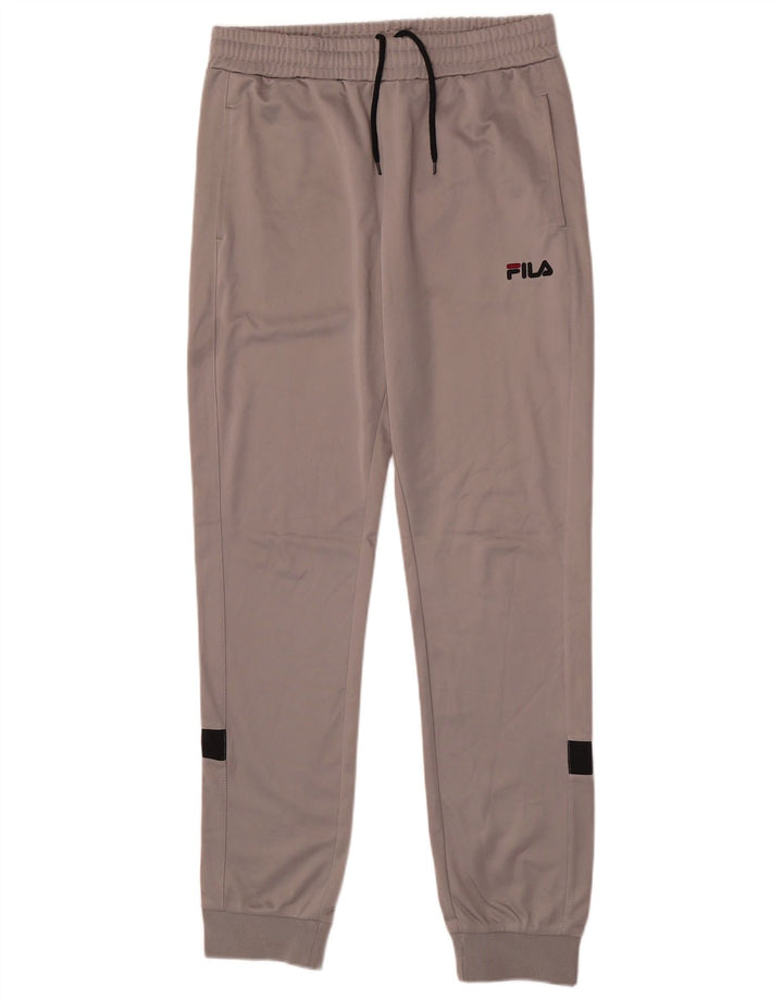 Fila Pantalones De Chándal Hombre Joggers Poliéster Gris Medio