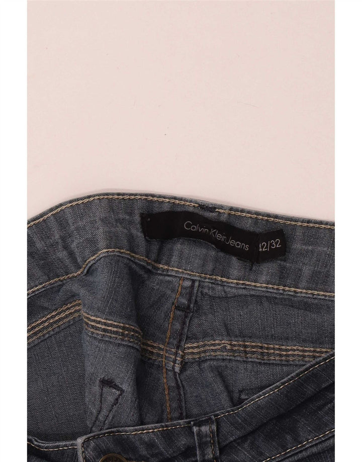 Vaqueros ajustados para hombre Calvin Klein W42 L32 azul