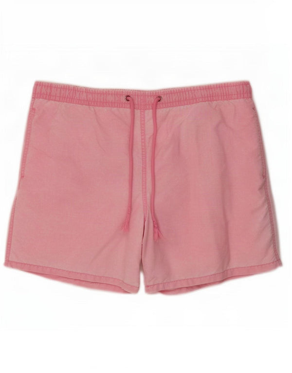 Zara Hombre Bañador Short Large Poliamida Rosa