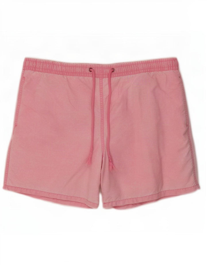Zara Hombre Bañador Short Large Poliamida Rosa