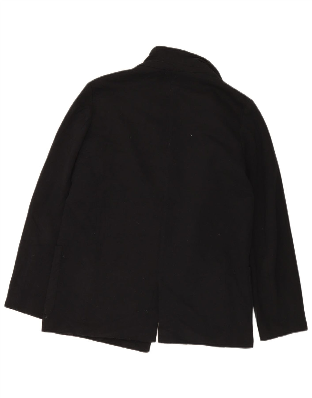 Zara Mujer Chaqueta Blazer Extragrande Abierta UK 6 XS Negro
