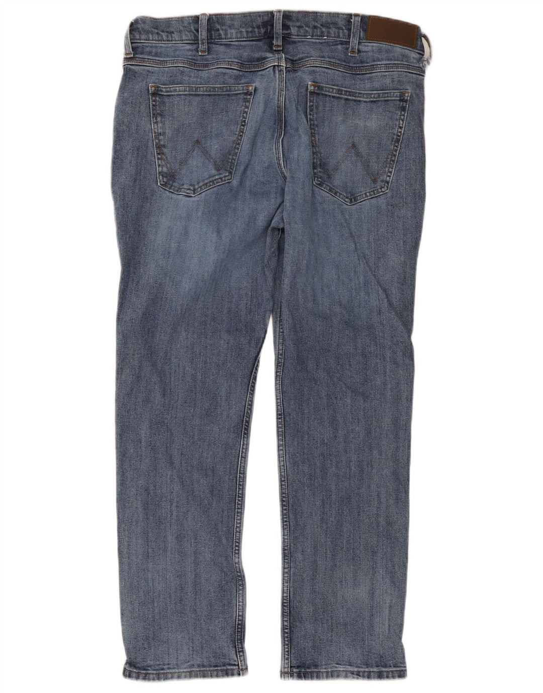 Wrangler Vaqueros Rectos Regulares Para Hombre W36 L30 Algodón Azul