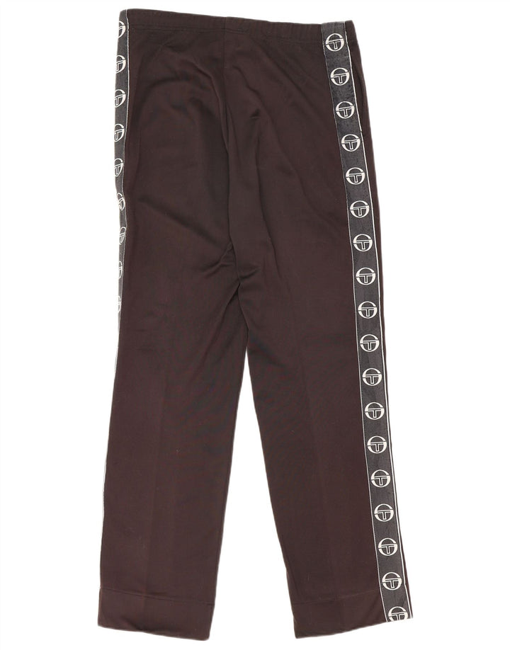 Sergio Tacchini Pantalones de chándal gráficos para hombre IT 46 Small Black