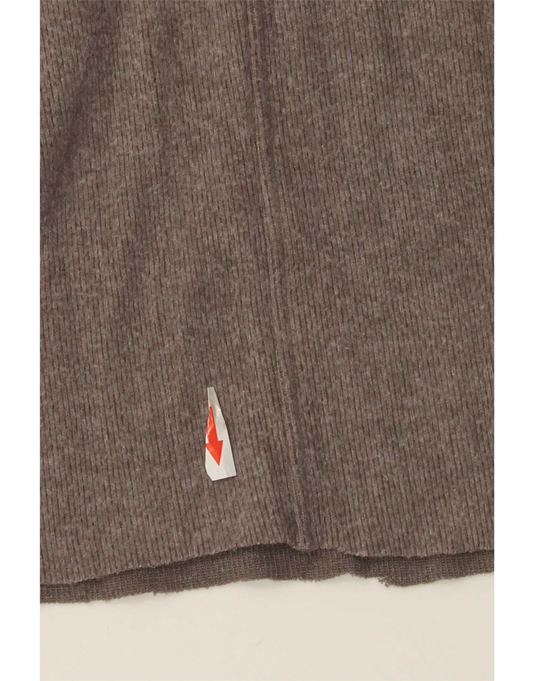 Zara Mujer Pantalones Anchos De Cintura Alta UK 44 Poliéster Gris Medio