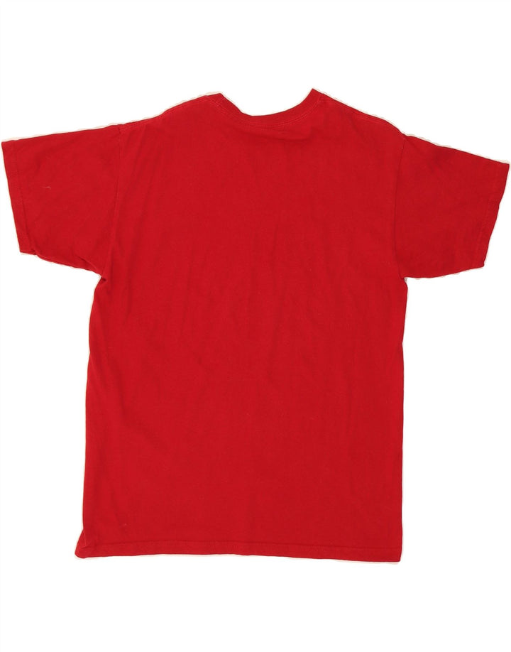 VANS Mens Graphic T-Shirt Top Medium Red Cotton Vintage Vans and Second-Hand Vans from Messina Hembry 