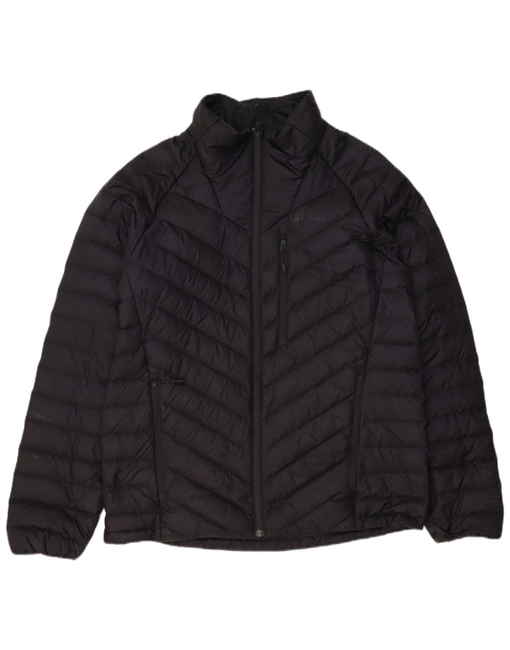 Jack Wolfskin Chaqueta acolchada para hombre ES 42 XL Poliéster negro