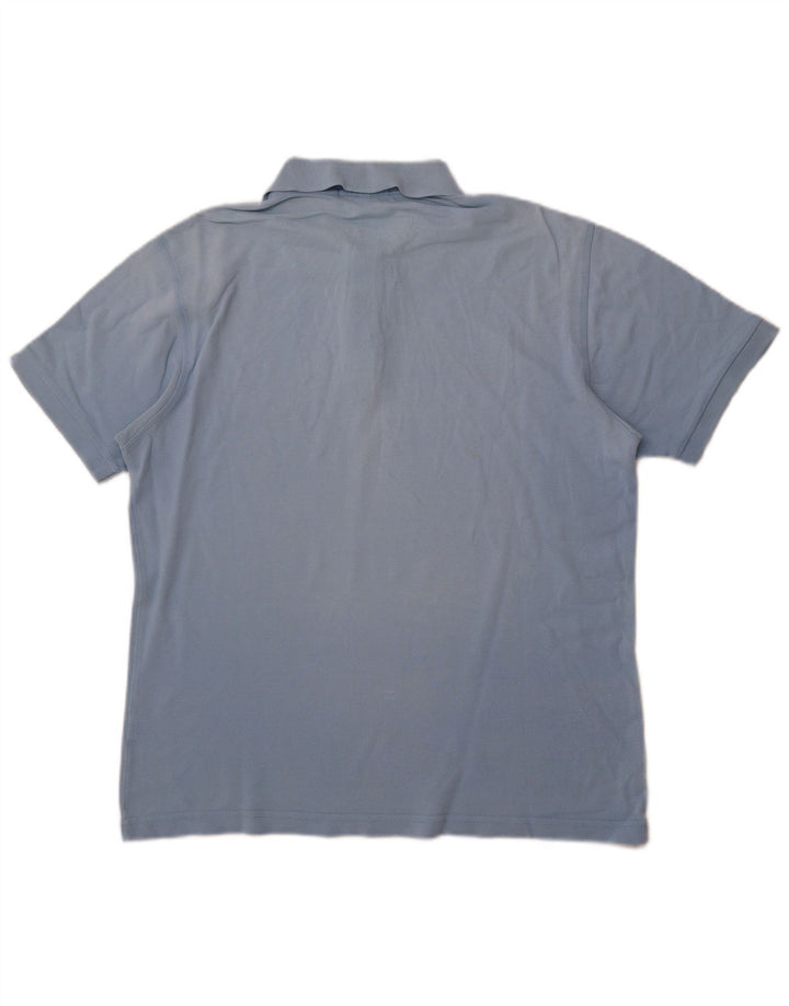 PIERRE CARDIN Polo Hombre Algodón Azul Medio
