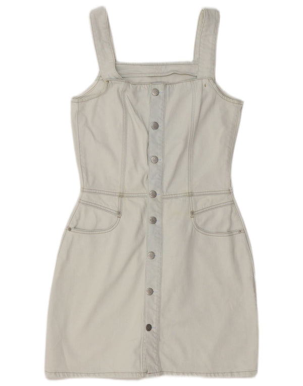 CALVIN KLEIN JEANS Vestido vaquero sin mangas para mujer UK 10 Small Blue