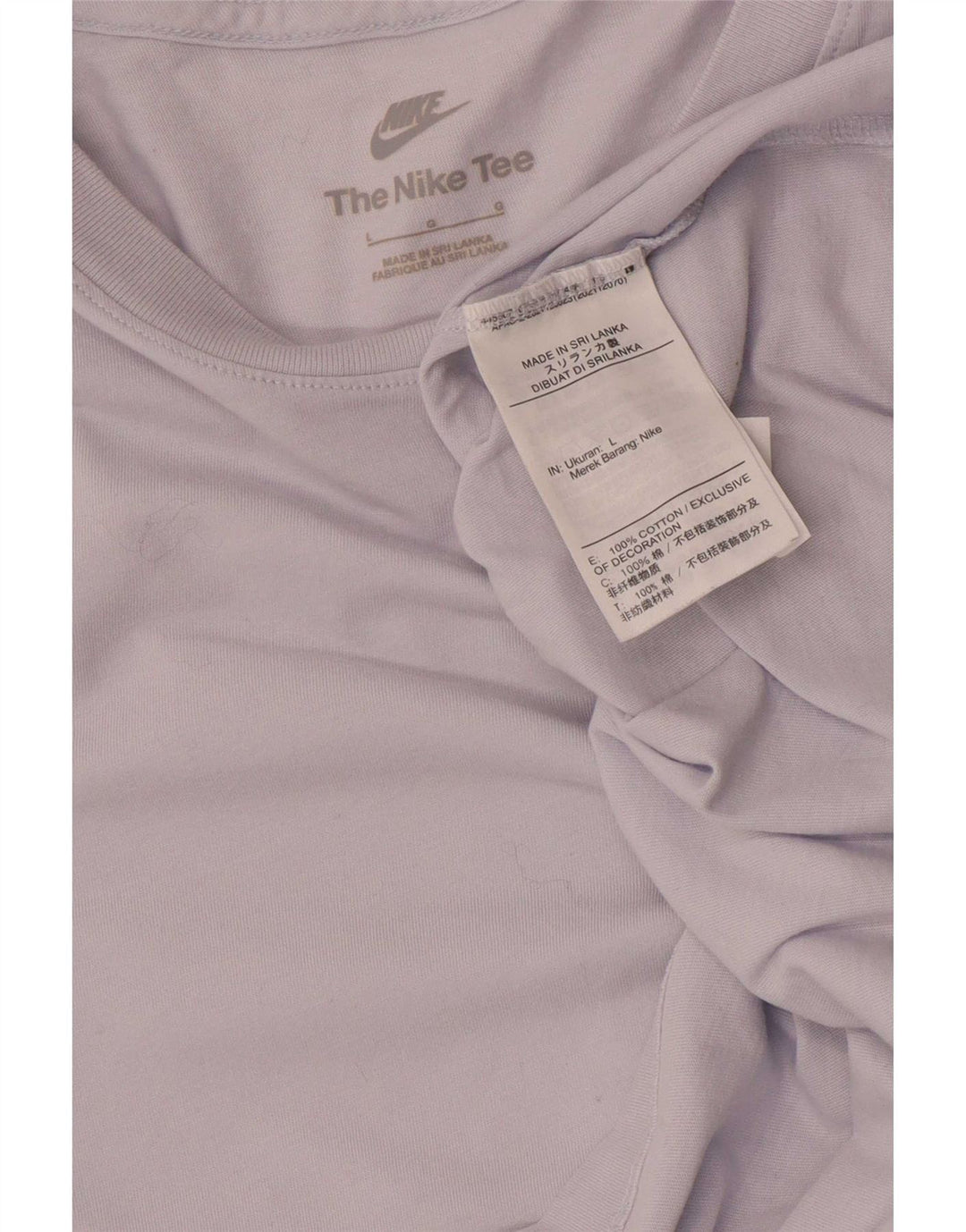 Nike - Camiseta para hombre, talla grande, color morado, algodón