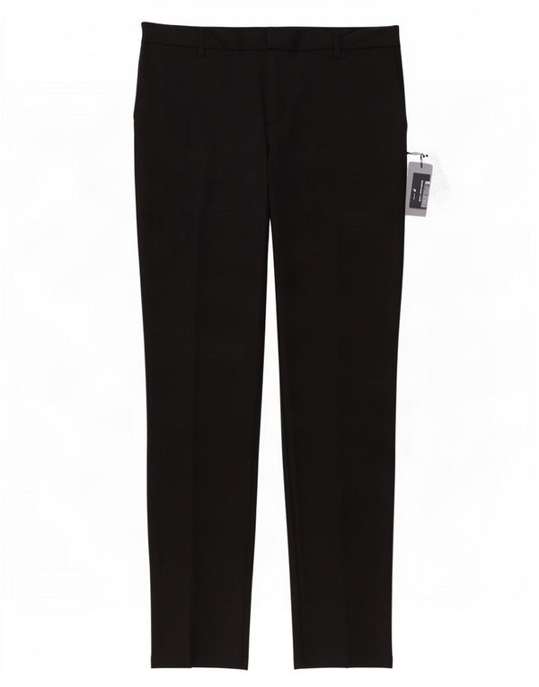 Marks & Spencer Pantalones chinos ajustados para niños 15-16 años W34 L36 Negro