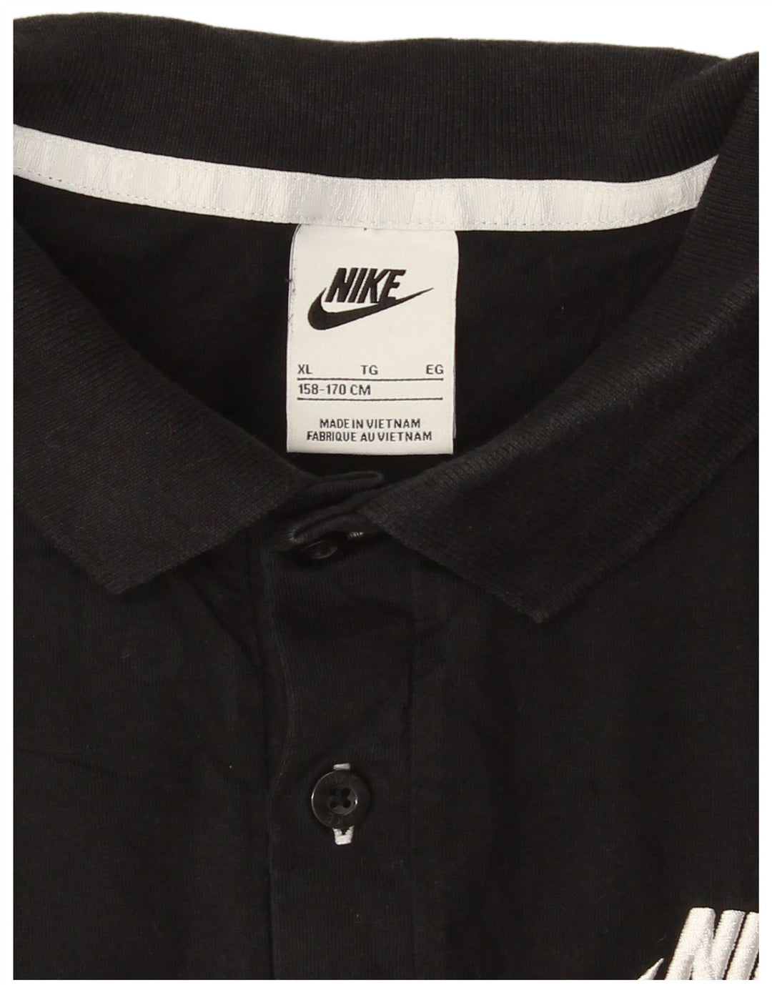 Nike Polo Niño 13-14 Años XL Negro