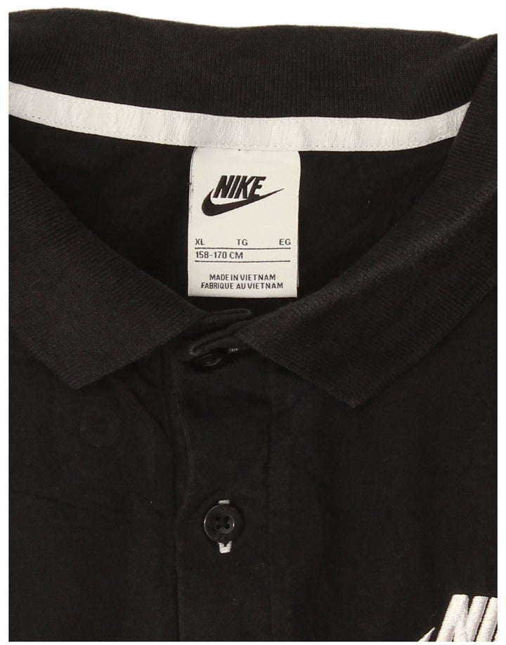 Nike Polo Niño 13-14 Años XL Negro